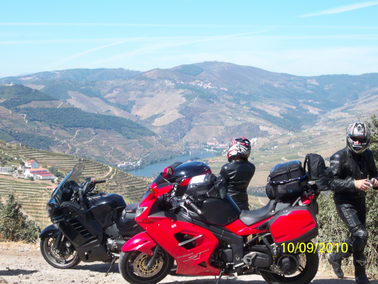 Parked up admiring the view - Spain 2010