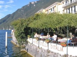 The Hotel Stella d'Italia, Mamete on the banks of Lake Lugano
