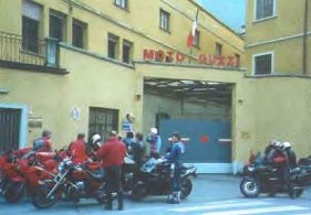The Moto Guzzi Factory, Lake Como in 1995